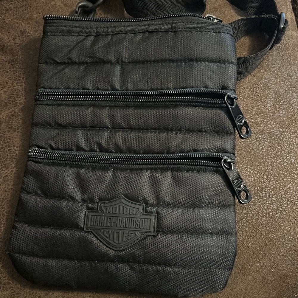 Harley Davison black Crossbody purse